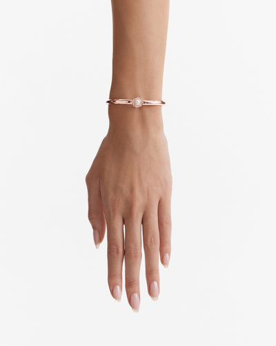 Just Perfect Bangle - Rose Gold