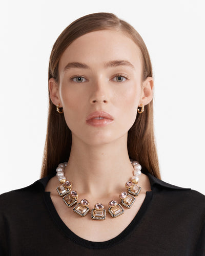 Demeanour Necklace - WINE