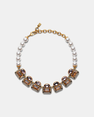 Demeanour Necklace - WINE