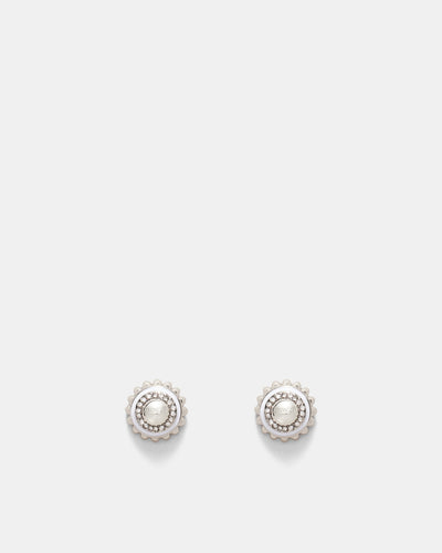 Radiance Stud Earrings - Silver