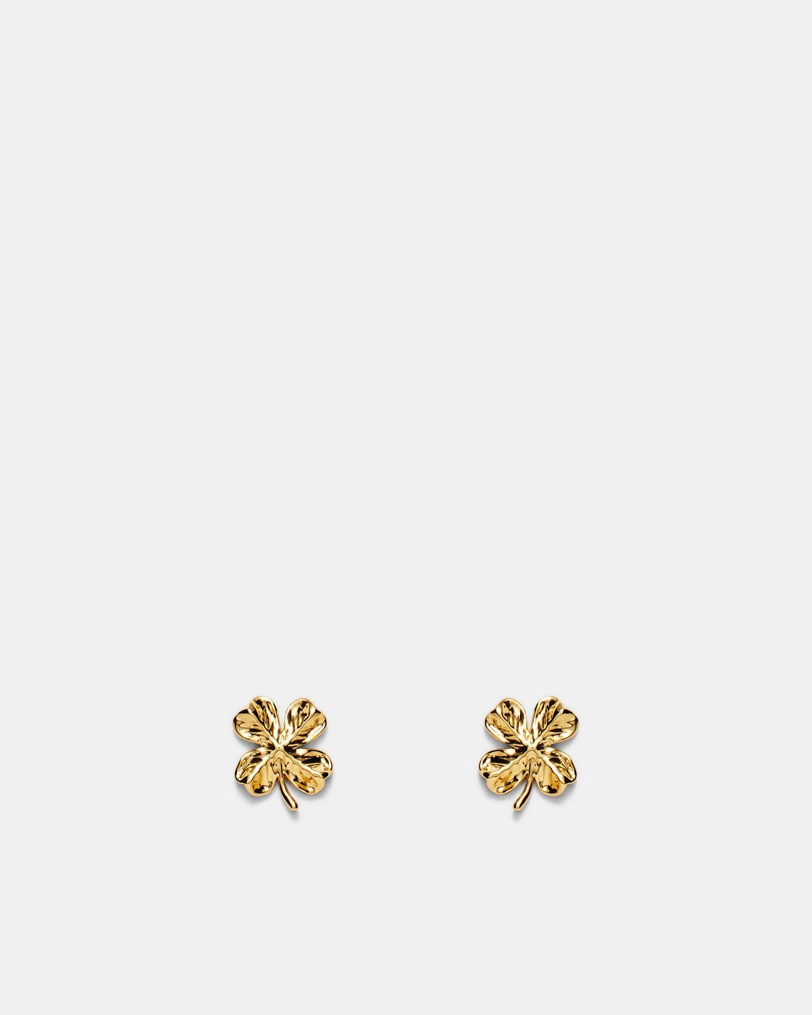 Charm N Cute Stud Earrings - Gold