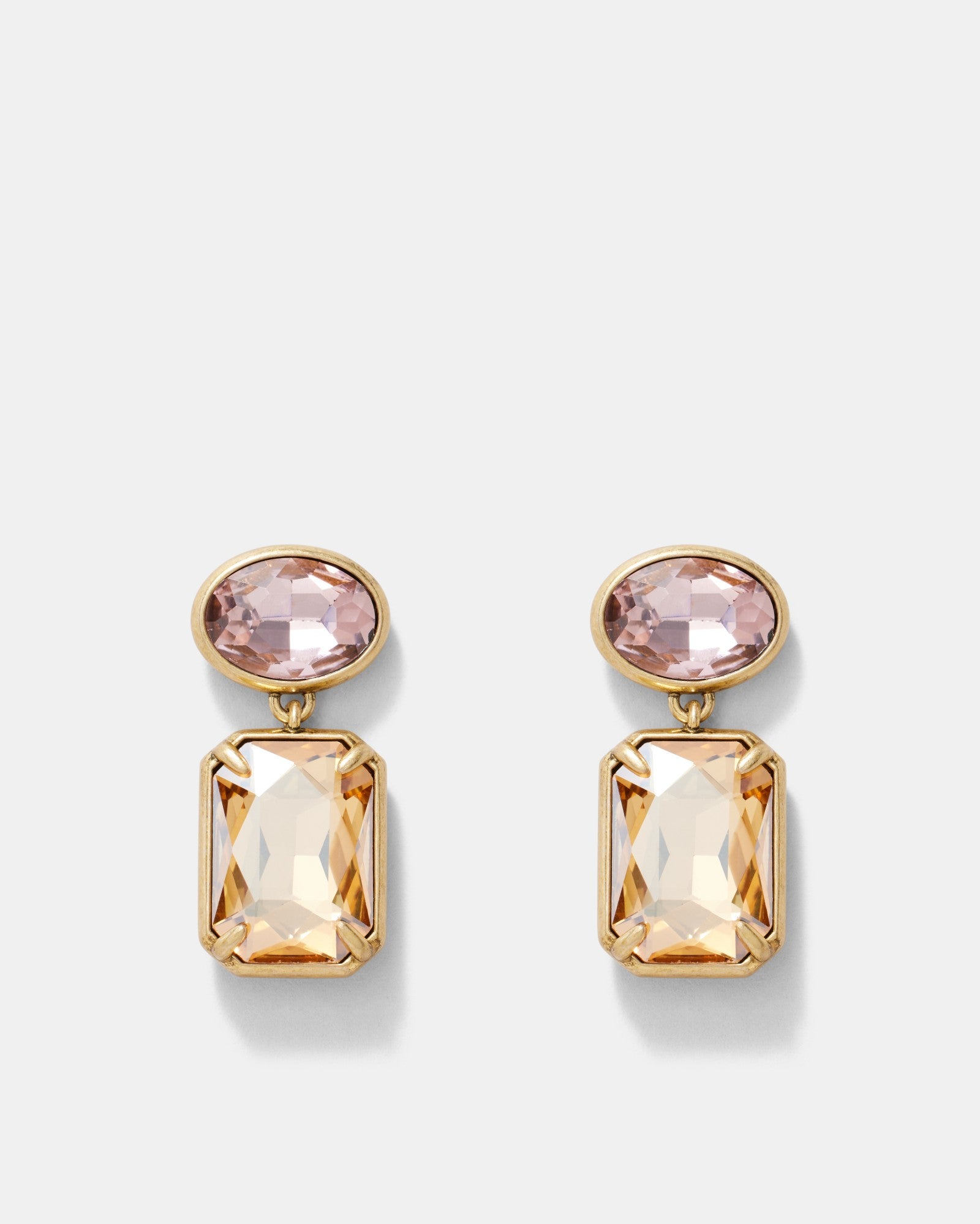 Demeanour Drop Earrings - WINE
