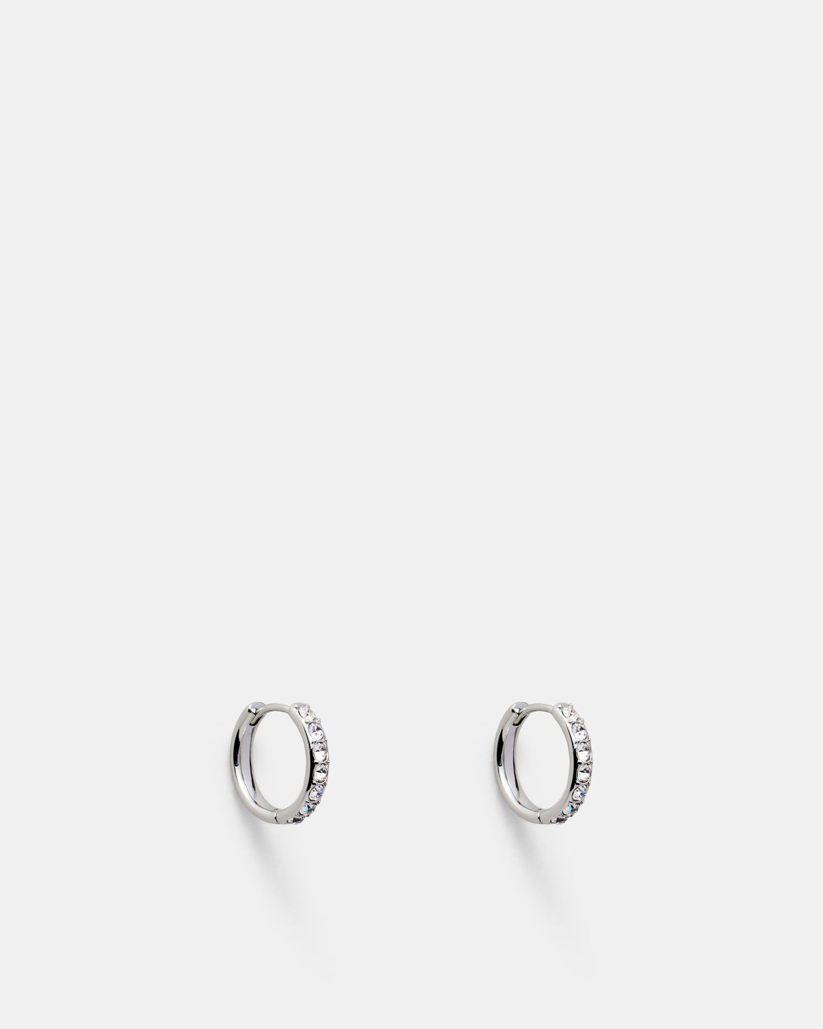 Emotional Huggie Hoop Earrings - Gold