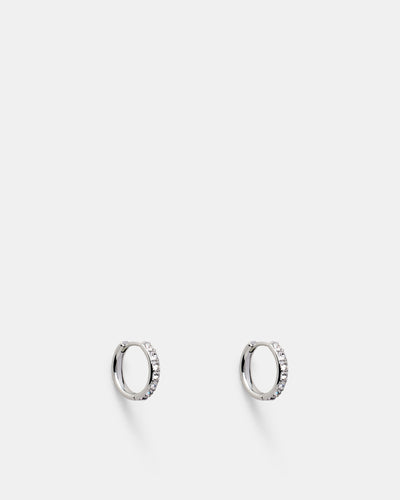 Emotional Huggie Hoop Earrings - Gold