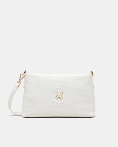 Bay Strap Crossbody Bag - White