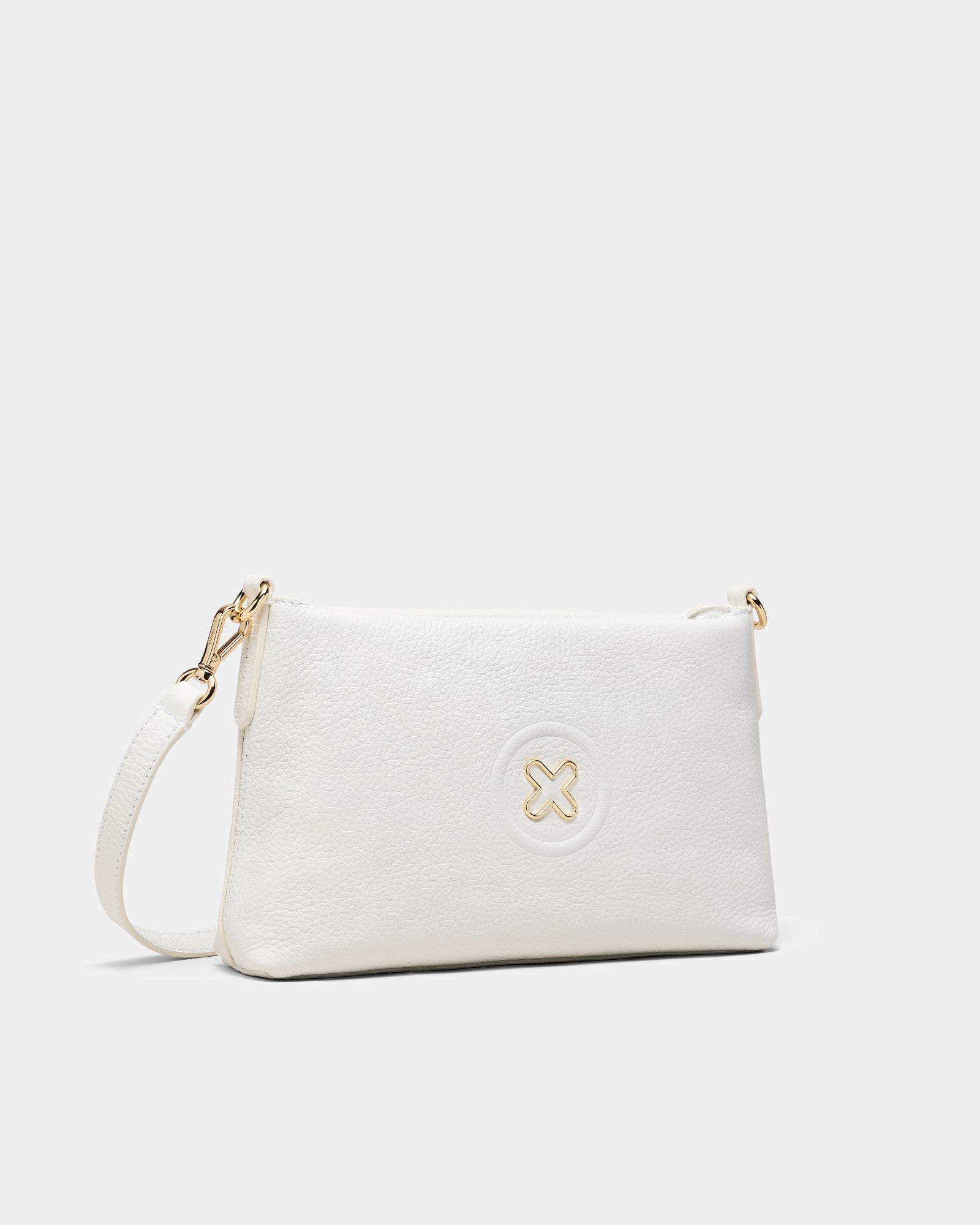 Bay Strap Crossbody Bag - White