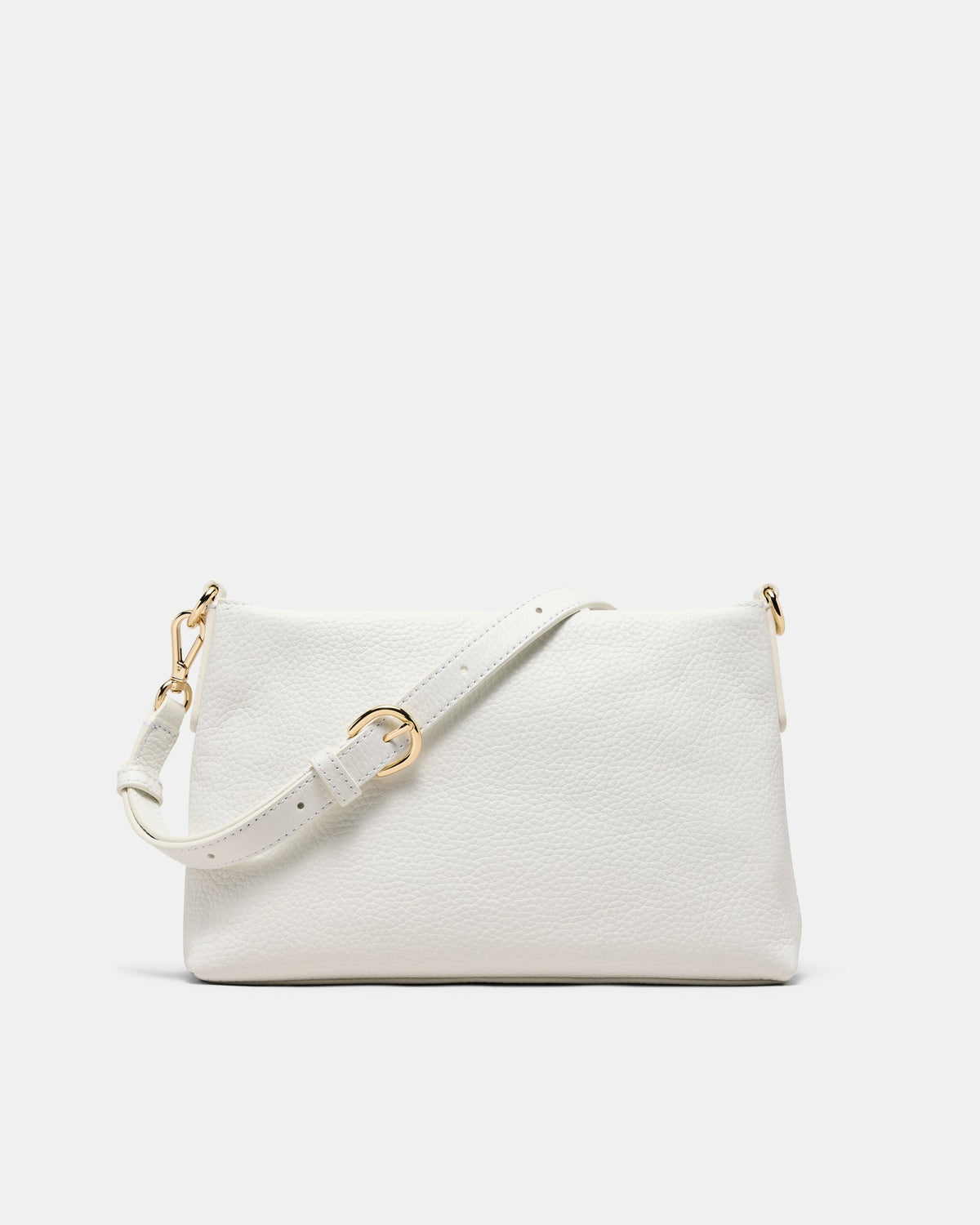 Bay Strap Crossbody Bag - White