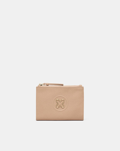 Bay Small Wallet - Almond