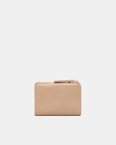 Bay Small Wallet - Almond