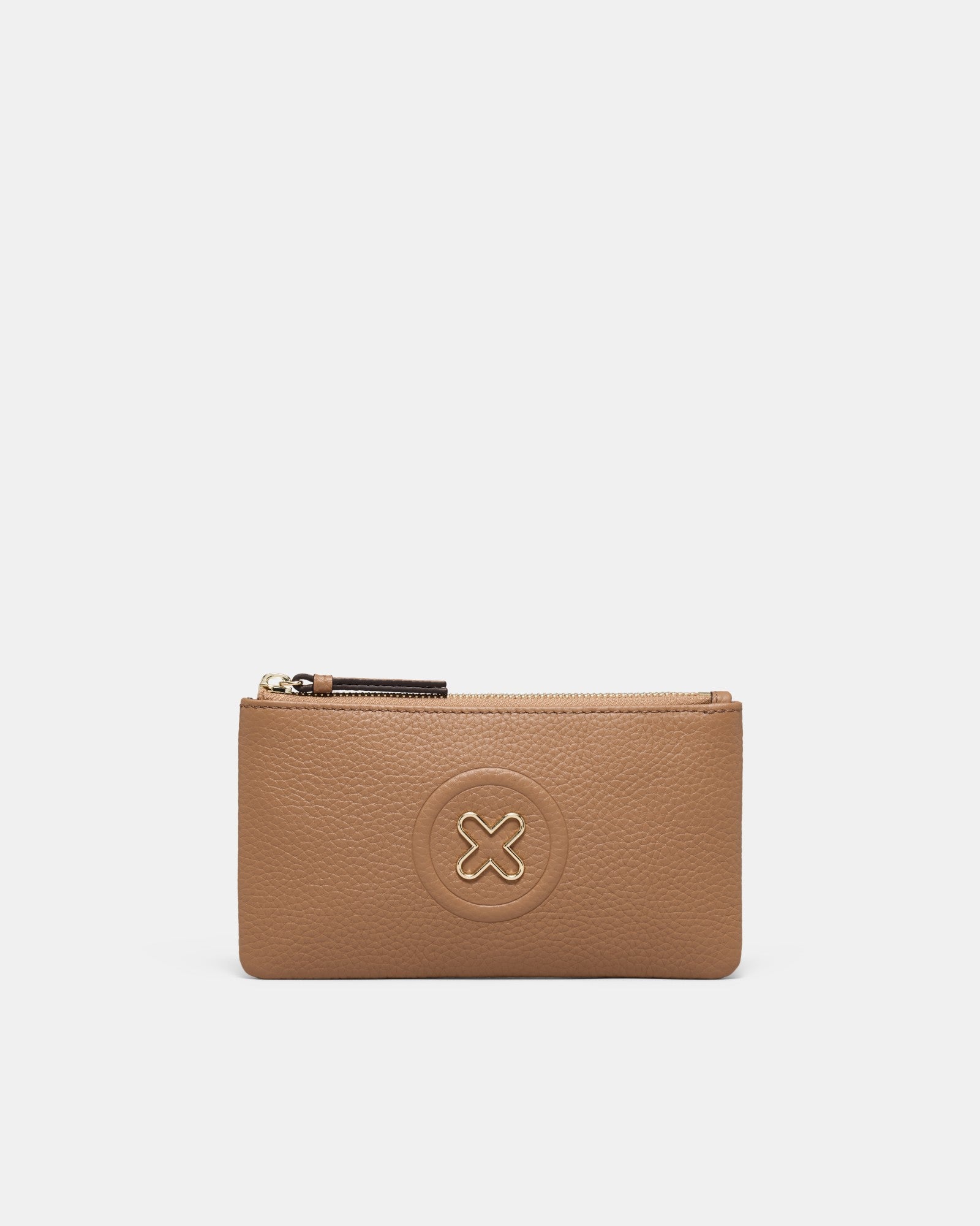 Bay Medium Pouch - Caramel