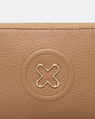 Bay Medium Pouch - Caramel