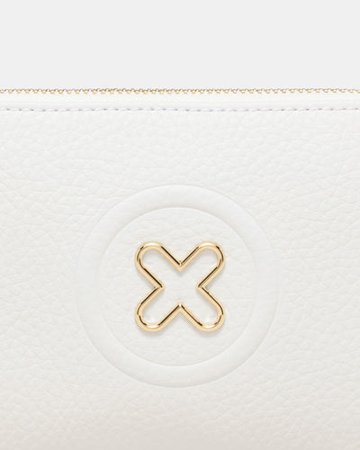 Bay Medium Pouch - White