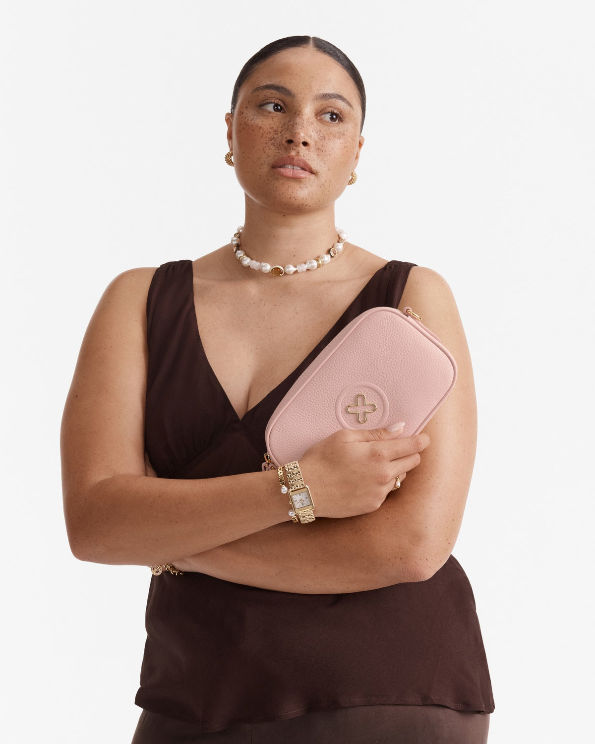 Bay Camera Pouch - Pink Dust