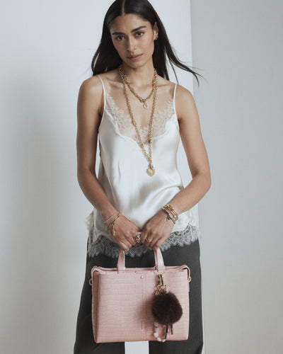 Metro Mini Tote Bag - Pink Dust