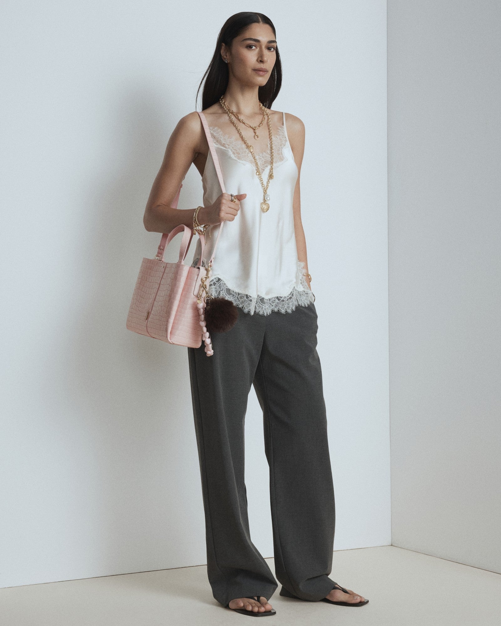 Metro Mini Tote Bag - Pink Dust
