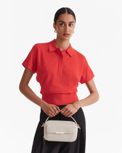 Misty Grab Crossbody Bag - Linen