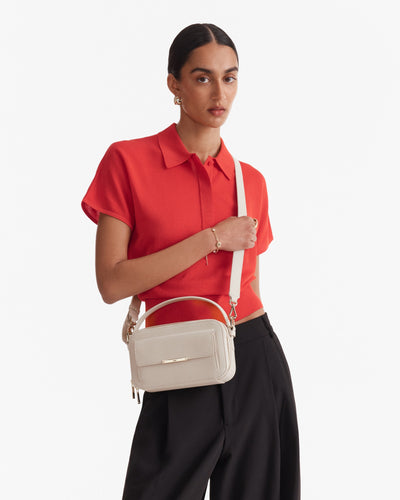 Misty Grab Crossbody Bag - Linen