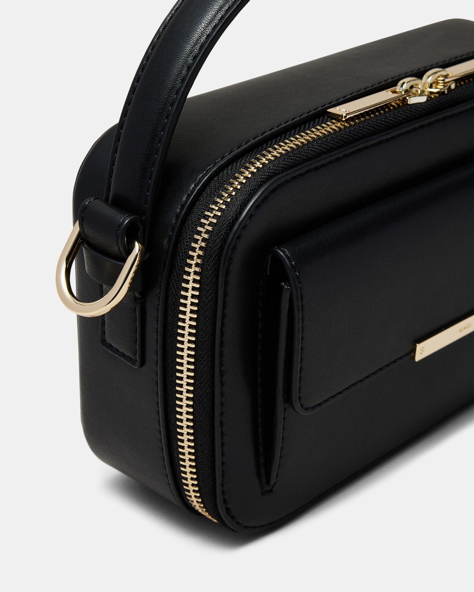 Misty Grab Crossbody Bag - Black