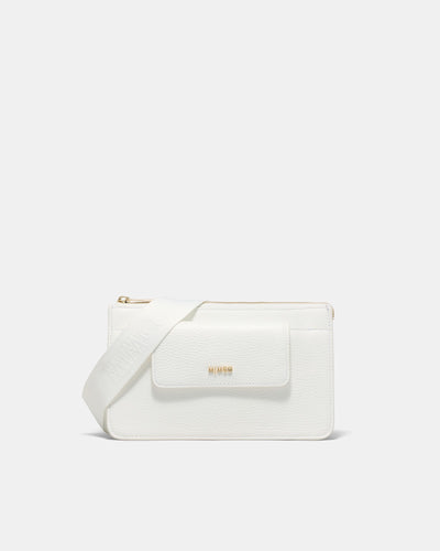 Preston Crossbody Bag - White