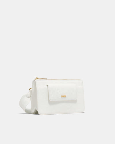 Preston Crossbody Bag - White