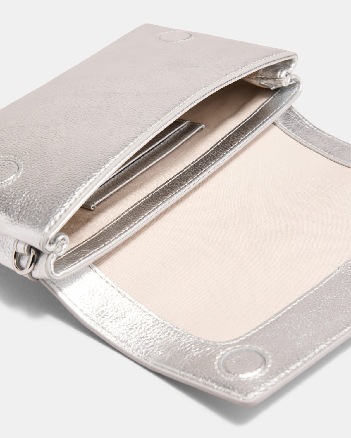 Drift Crossbody Bag - Silver
