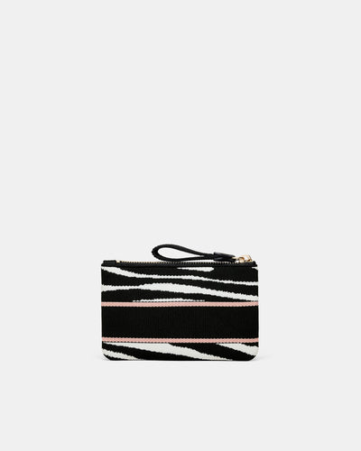 Blondie Coin Purse - Zebra Print