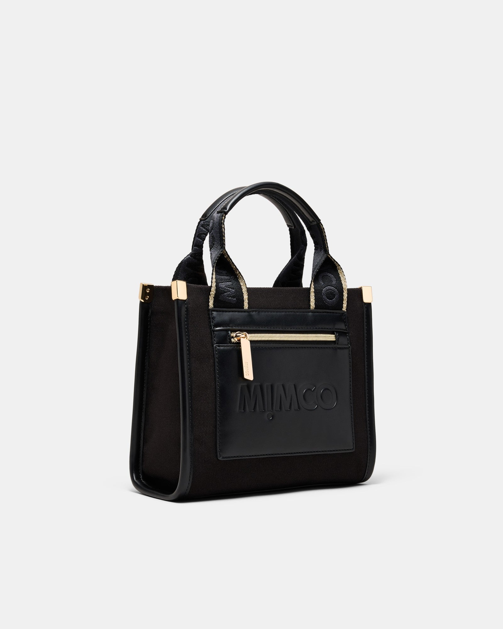 Patch Mini Tote Bag - Black
