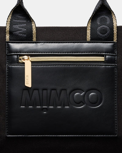 Patch Mini Tote Bag - Black