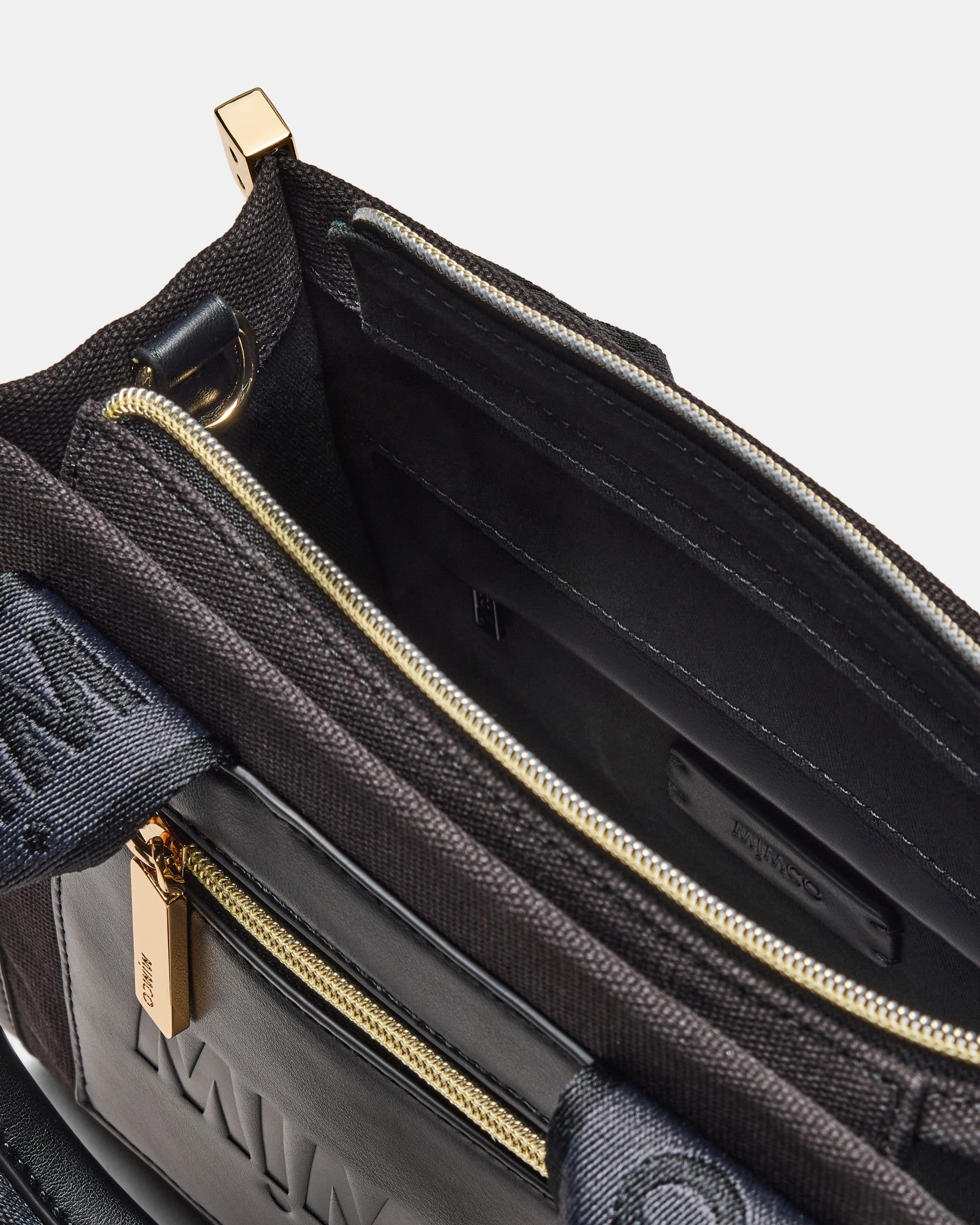 Patch Mini Tote Bag - Black