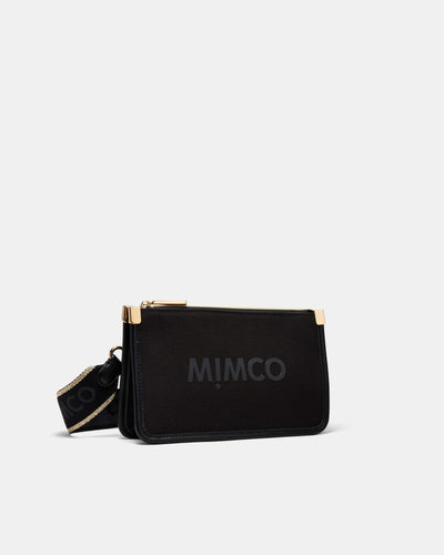 Patch Crossbody Bag - Black