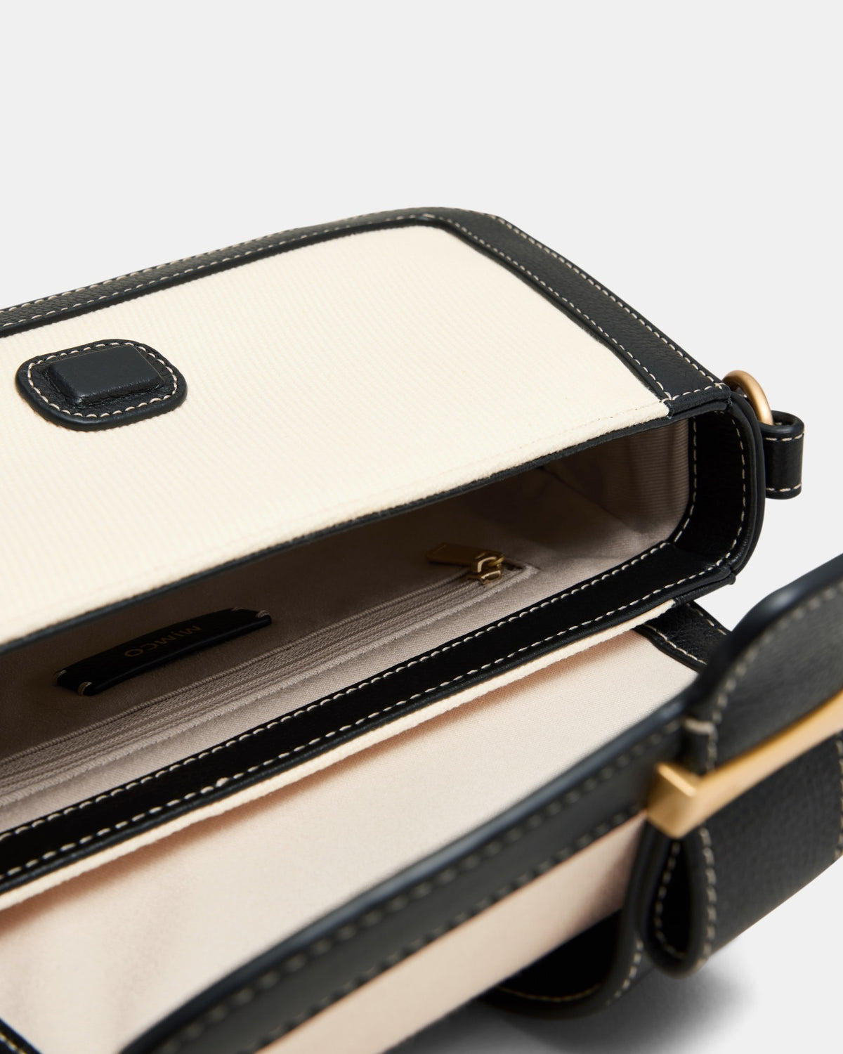 Chelsea Crossbody Bag - Natural Black