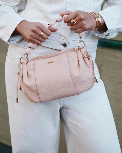 Fleur Tie Crossbody Bag - Petal