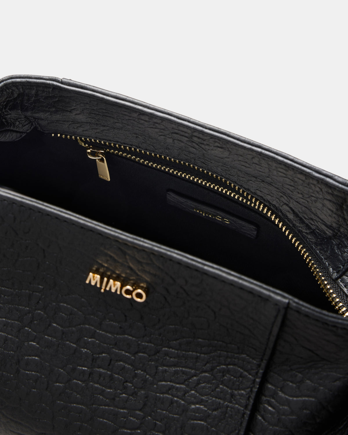 Fleur Tie Crossbody Bag - Black