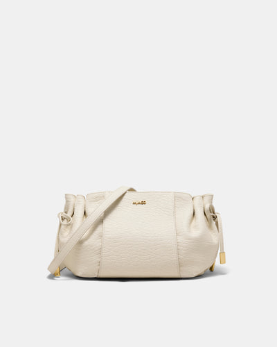 Fleur Tie Crossbody Bag - Vanilla