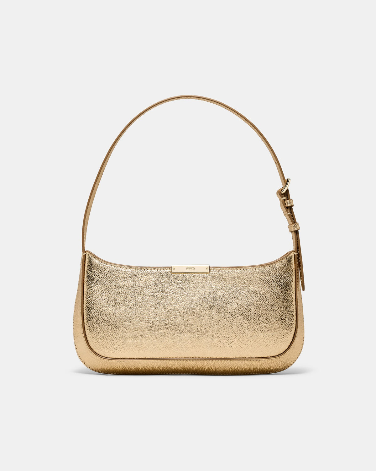 Cove Slim Shoulder Bag - Light Gold