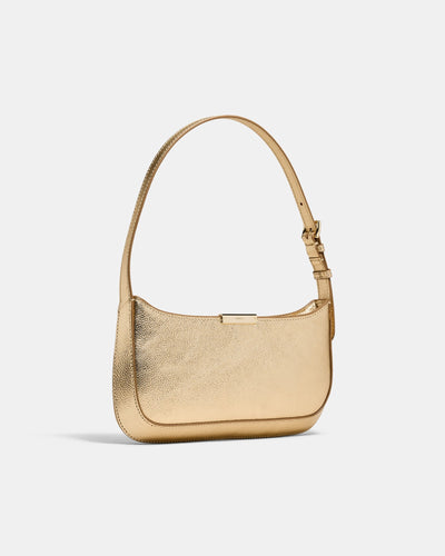 Cove Slim Shoulder Bag - Light Gold