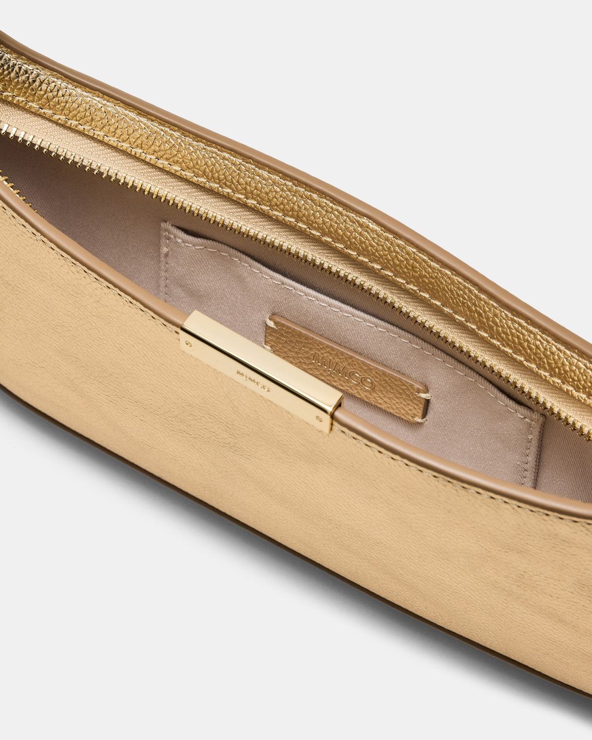 Cove Slim Shoulder Bag - Light Gold