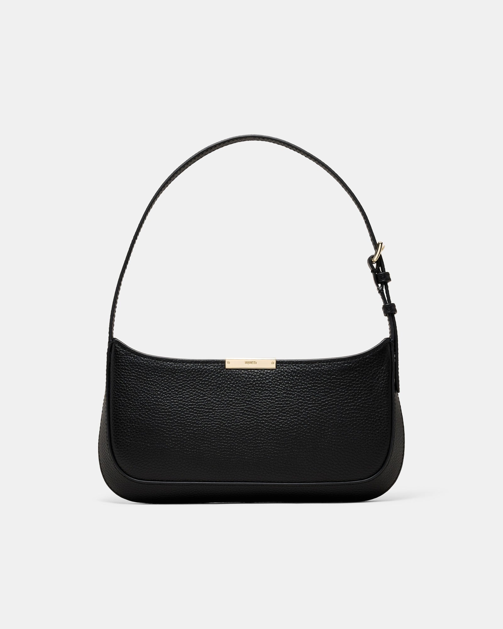 Cove Slim Shoulder Bag - Black