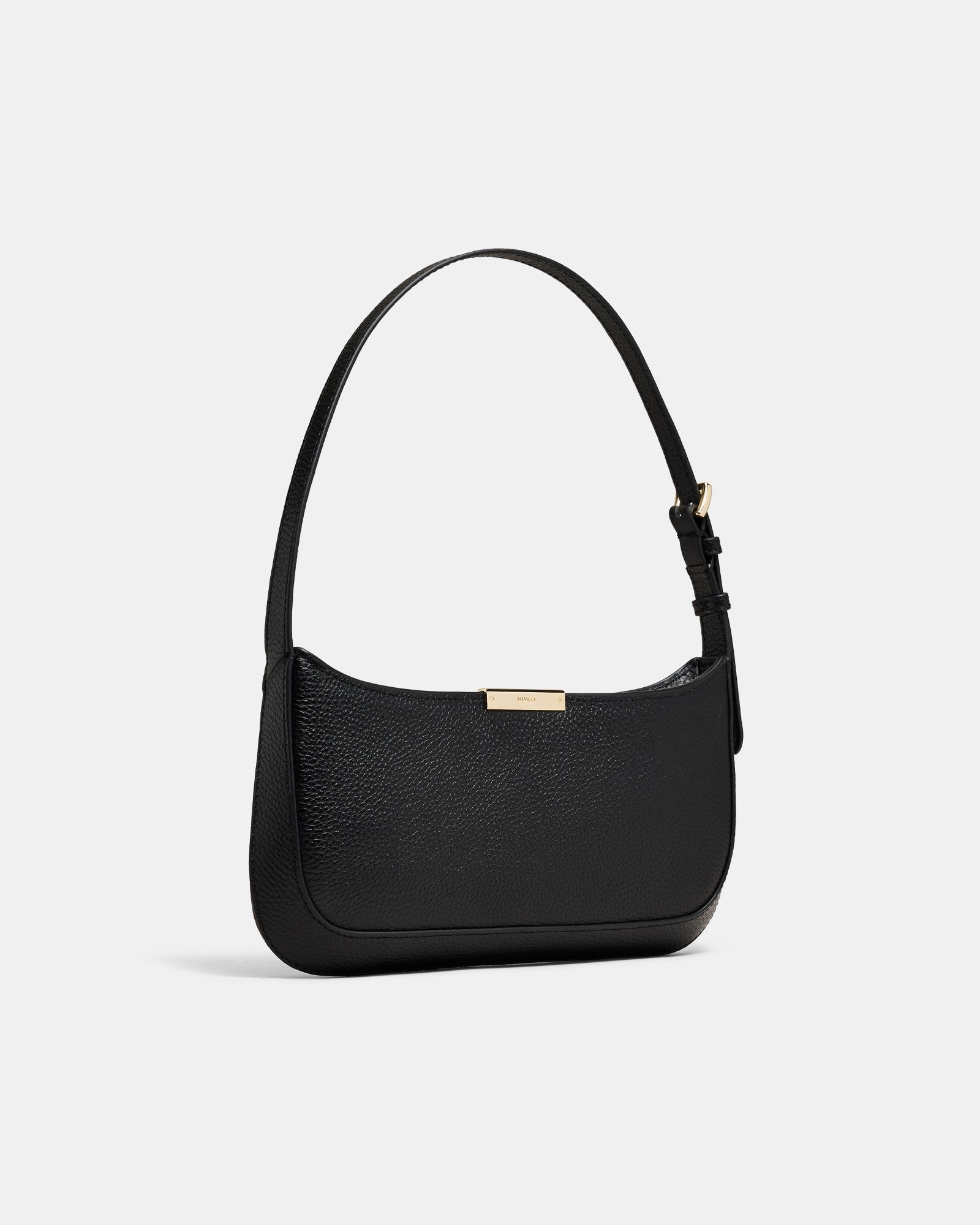 Cove Slim Shoulder Bag - Black
