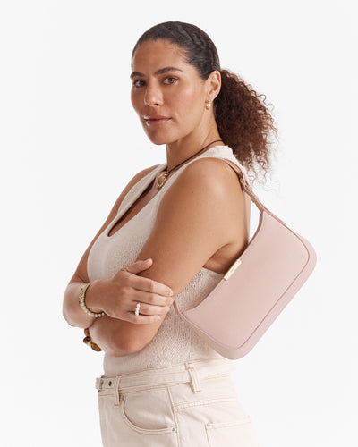 Cove Slim Shoulder Bag - Petal