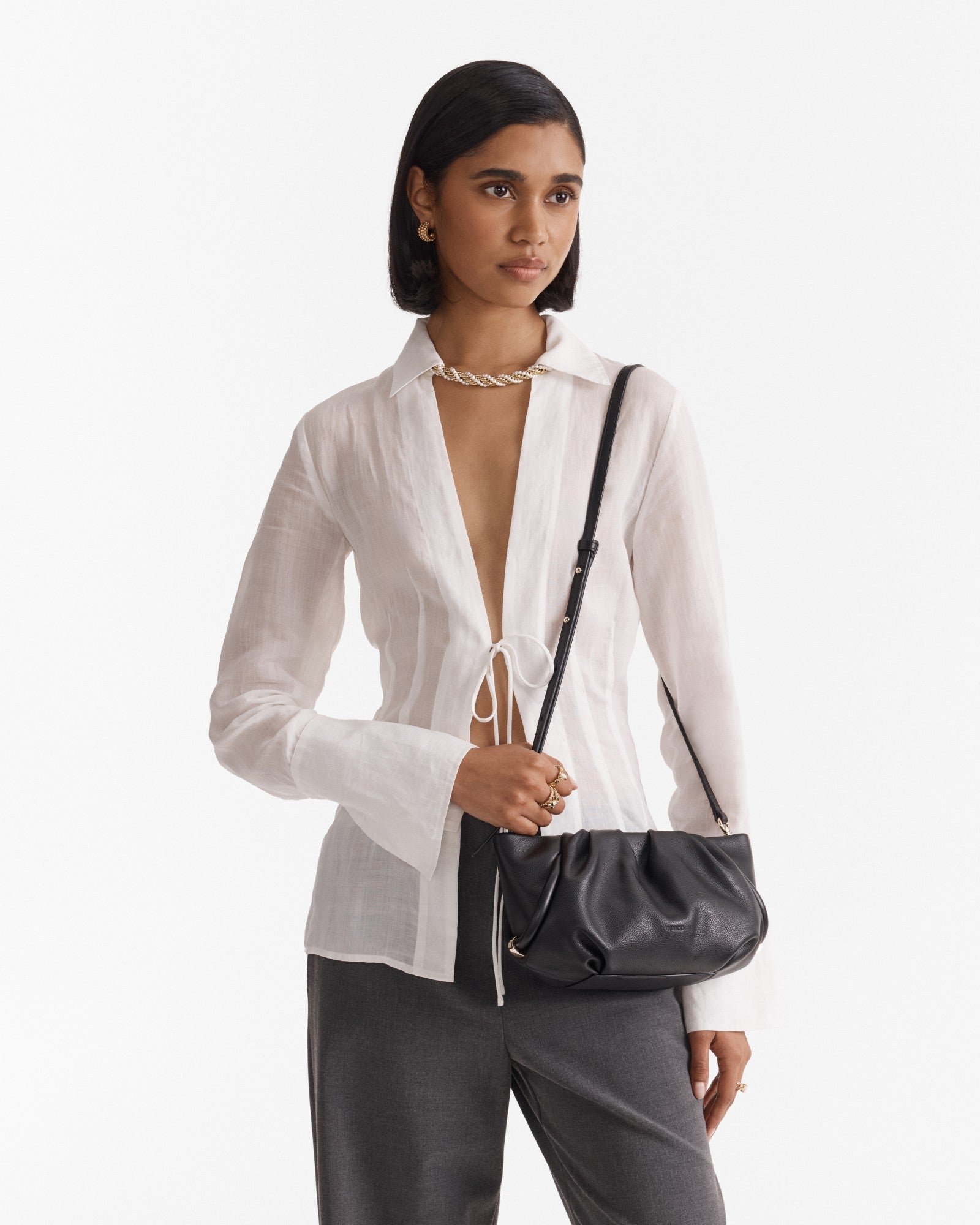 Cleo Crossbody Bag - Black