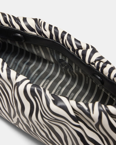 The Clutch Bag - Zebra Print