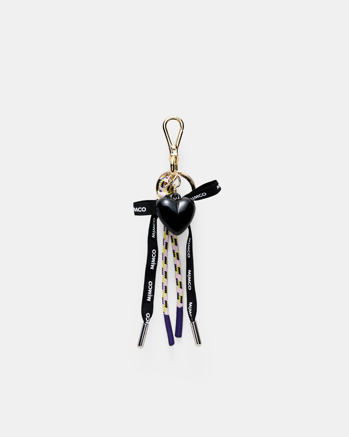 Bungee Ribbon Bag Charm - Yellow Multi