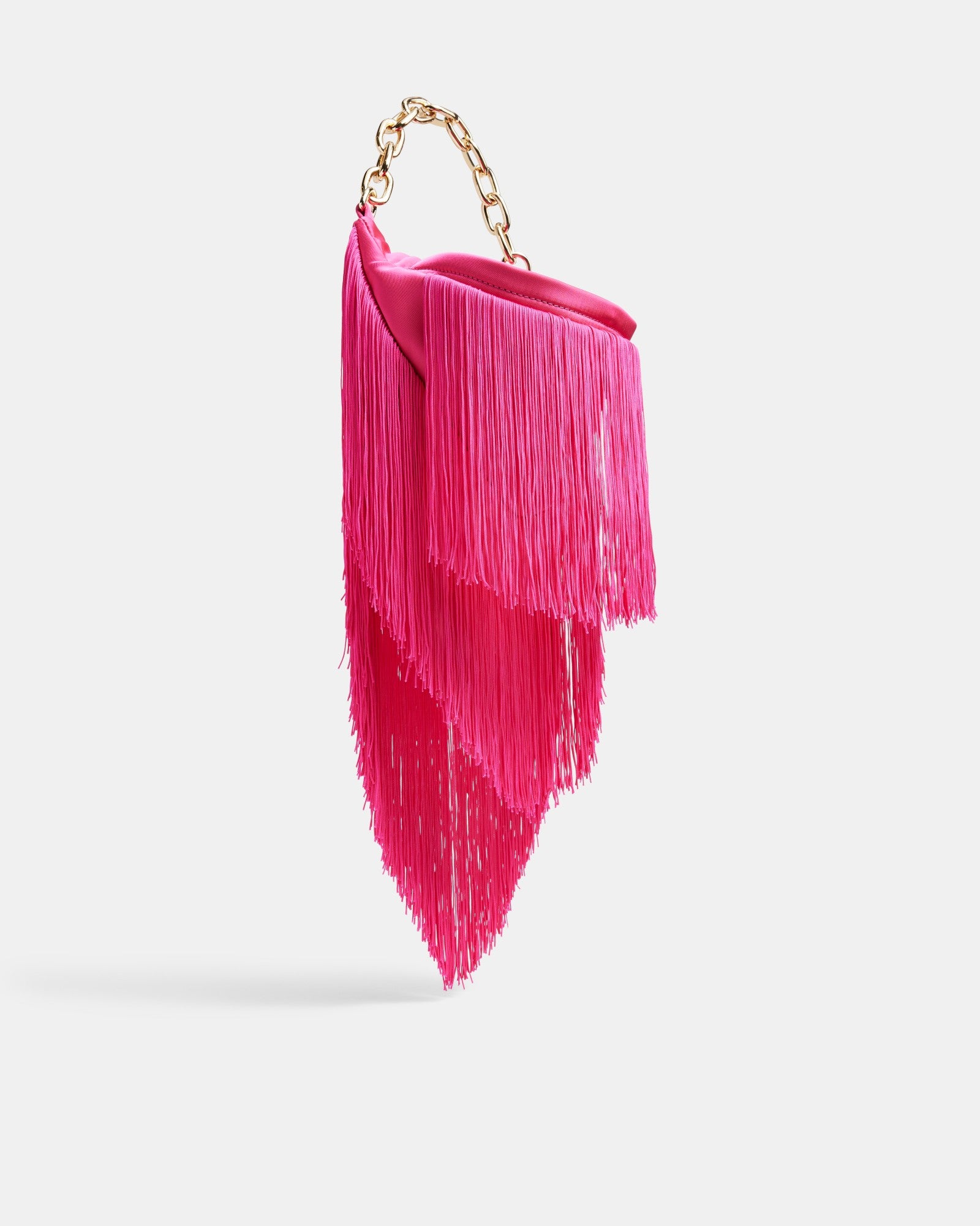 Rockbird Fringe Shoulder Bag - Hot Pink