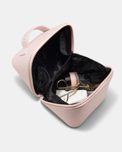 Atomic Cube Cosmetic Case - Petal