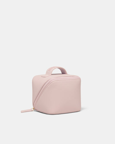 Atomic Cube Cosmetic Case - Petal