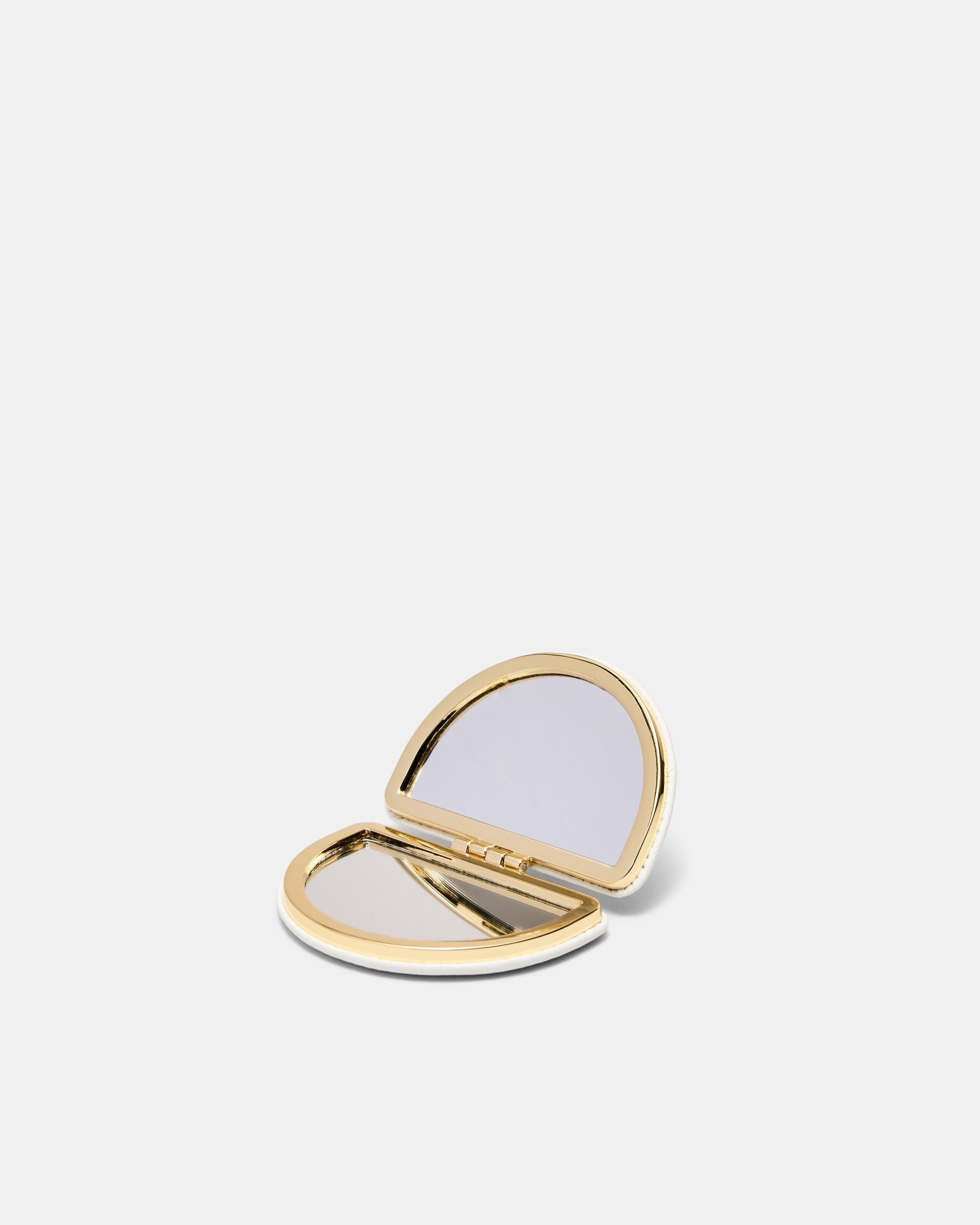 Lune Compact Mirror - White