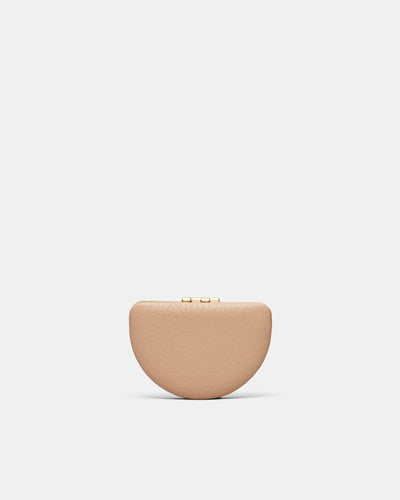 Lune Compact Mirror - Almond