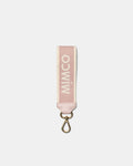 Stripe Webbing Wrist Strap - Petal