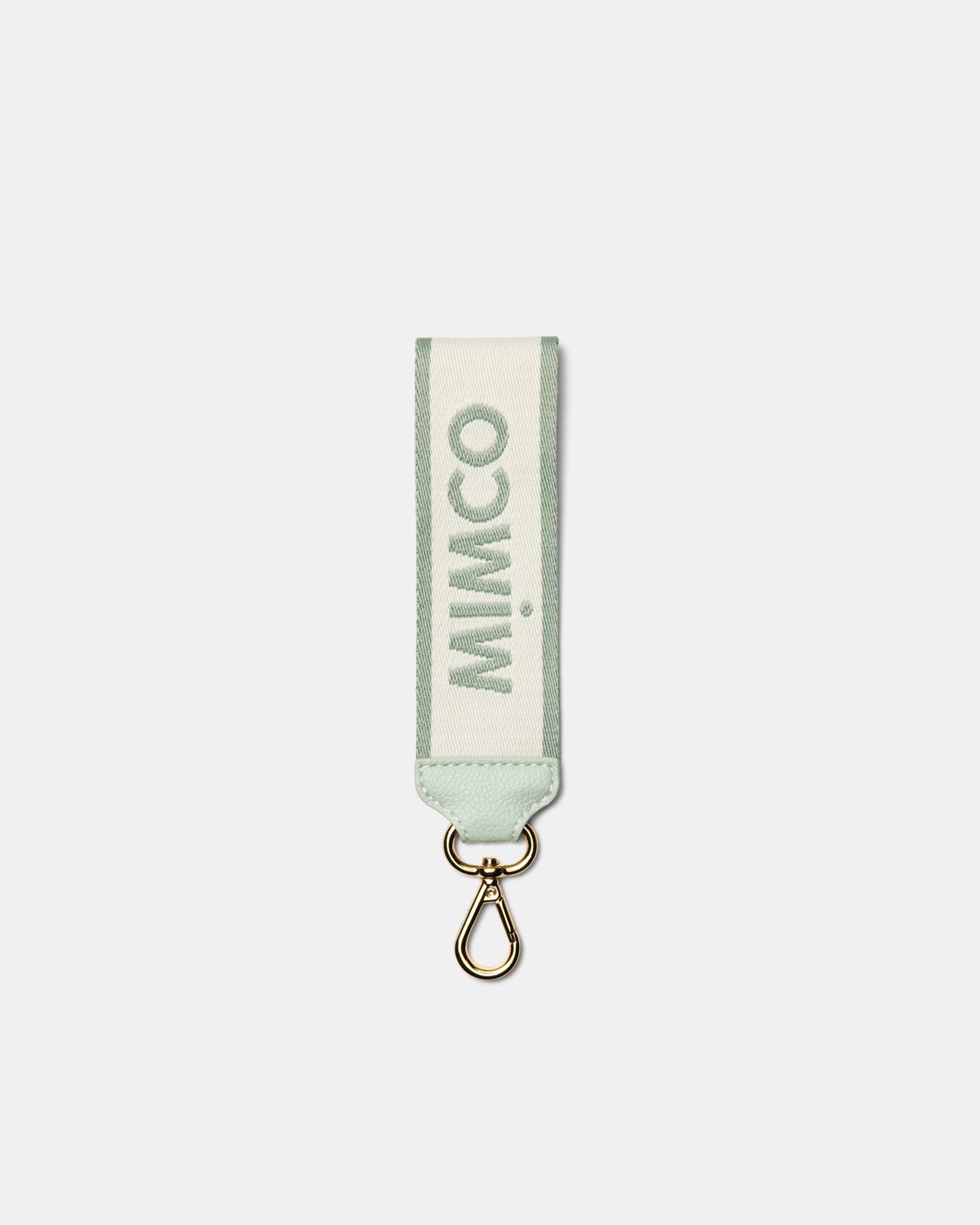 Stripe Webbing Wrist Strap - Willow